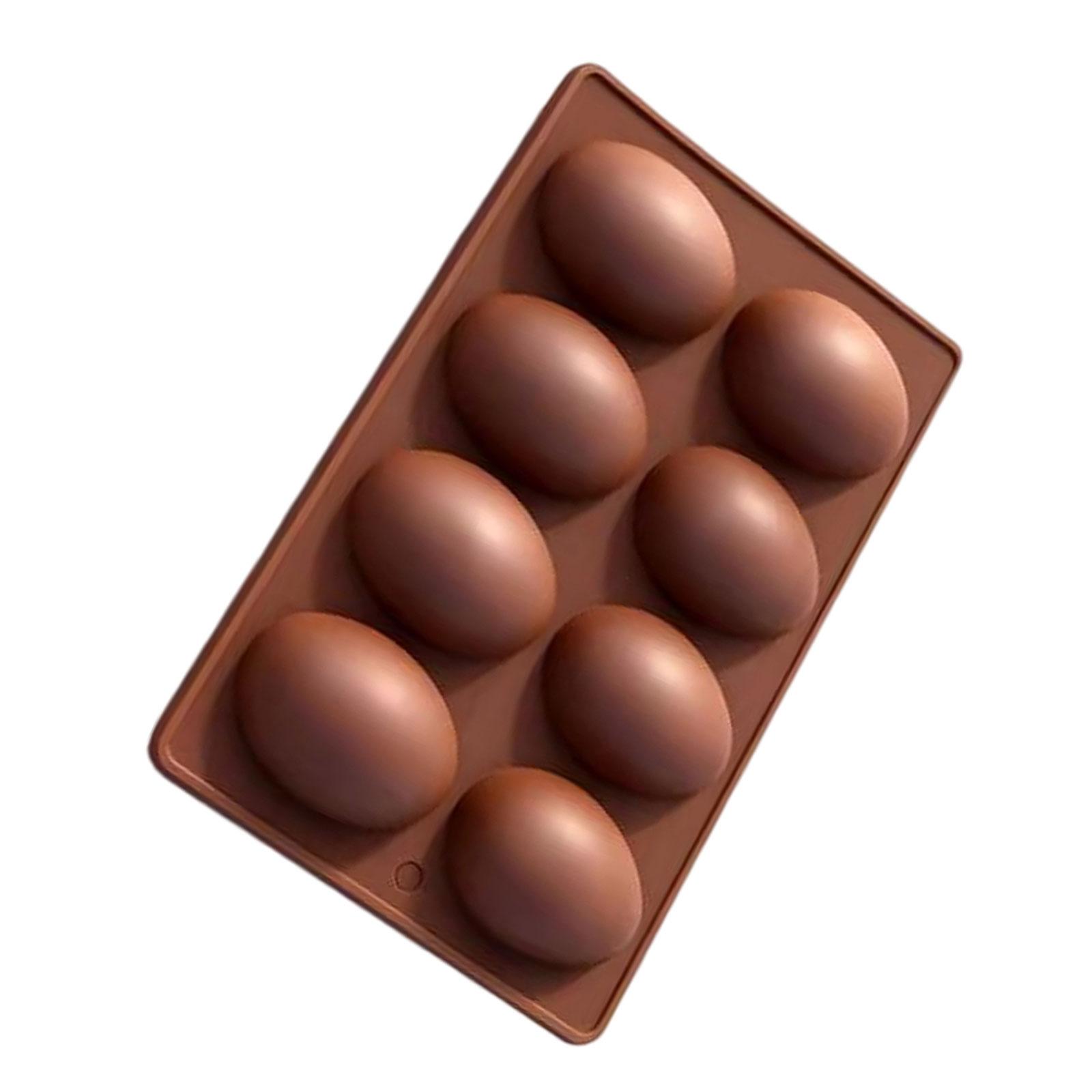 

Easter Eggs Chocolate Silicone Molds Eggs Shape Silicone Molds Tray for DIY Baking Chocolate Cookie Ices Cream Jelly 1