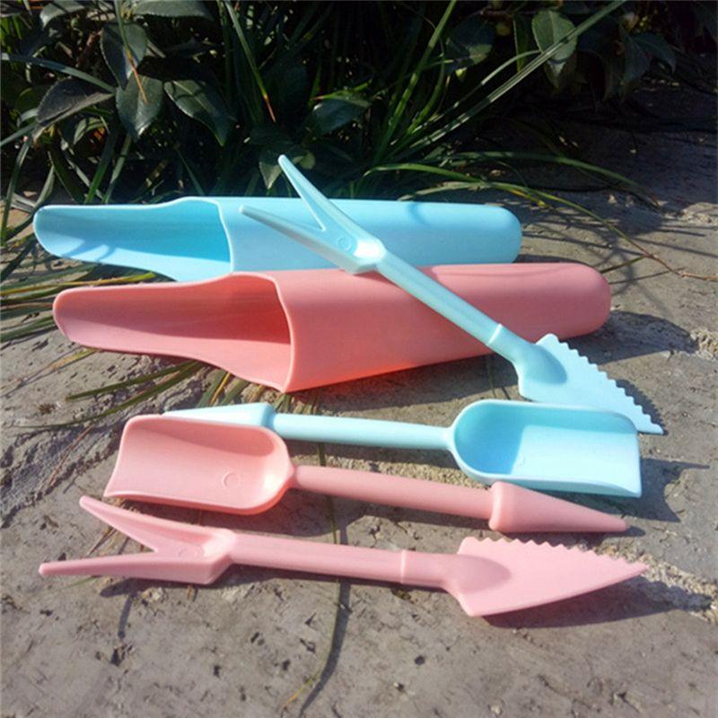 AEE4-Gardening Tools Soil Scoop Cultivation Bucket Utility Plastic Digging Style Shovel Succulent New Plastic Bucket Shovel