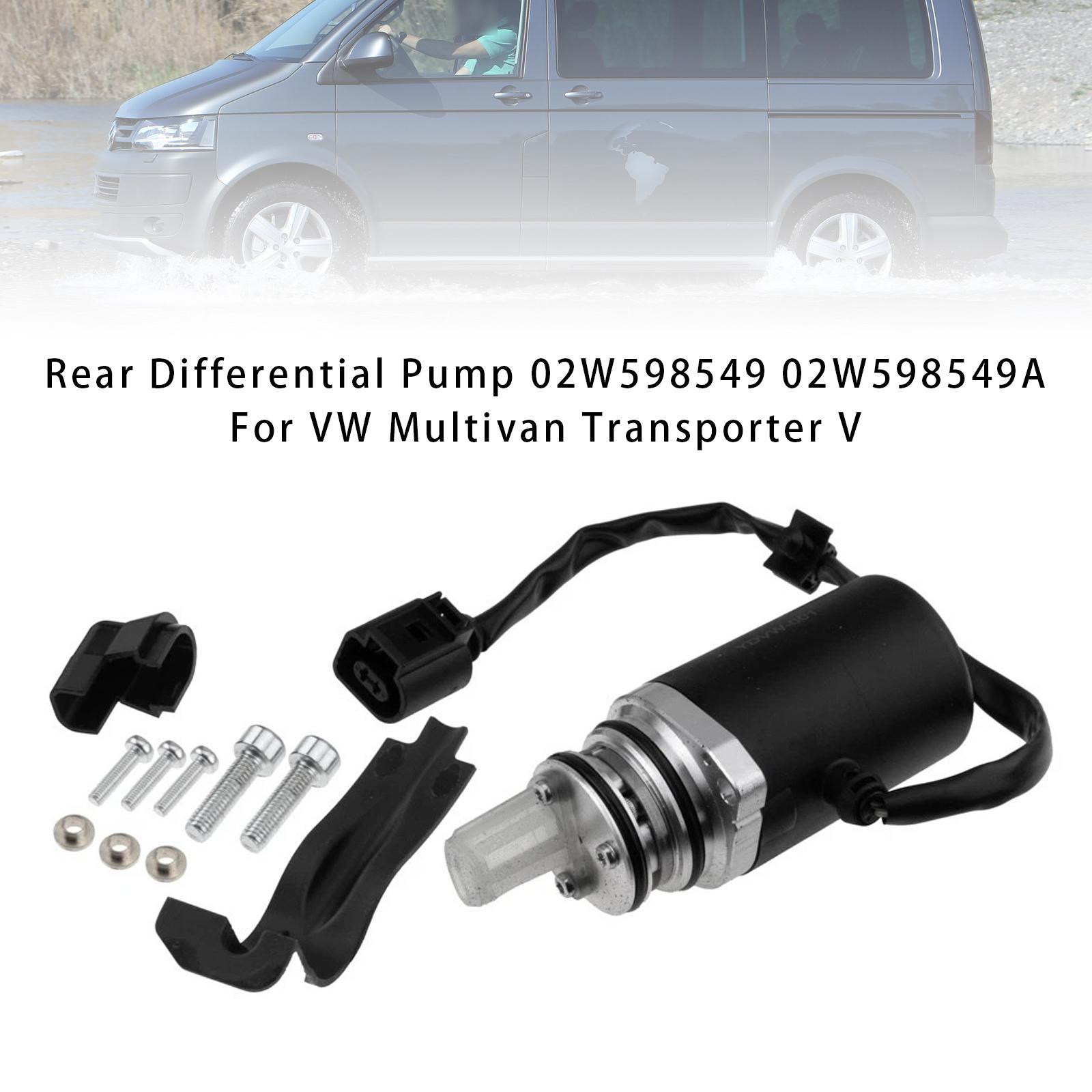

Насос заднего дифференциала 02W598549 02W598549A Для VW Multivan Transporter V