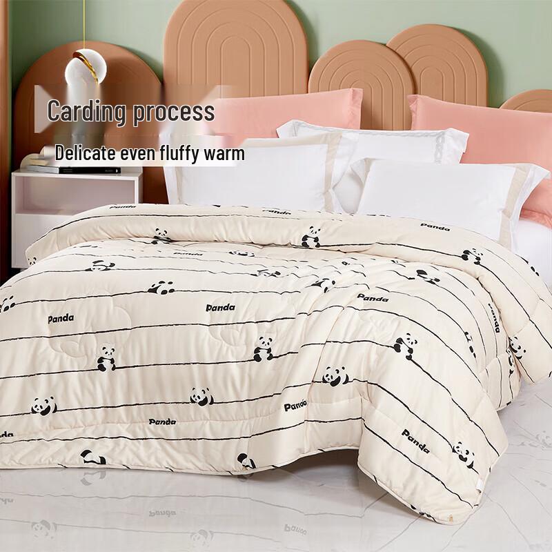 FUANNA Cartoon Print All-Season Cotton Quilt