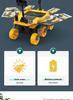 DIY Solar-Powered Mars Rover Kit: Student Assembly Educational Model Toy