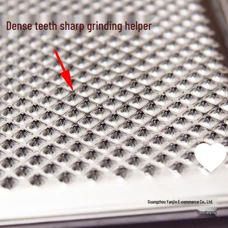 Stainless Steel Grater for Ginger, Potato, Fruit Puree, Baby Food, and Household Use
