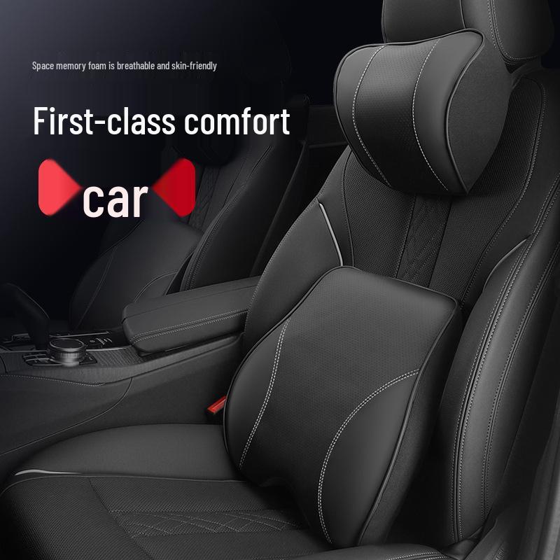 Cuscino per Poggiatesta e Supporto Lombare per Tesla Model Y/3/S/X per Modifica Interni Auto
