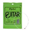 Orphee TX-1 Single String Replacement for Acoustic Folk Guitar 1st E-String (.010) 10-Pack High-carb