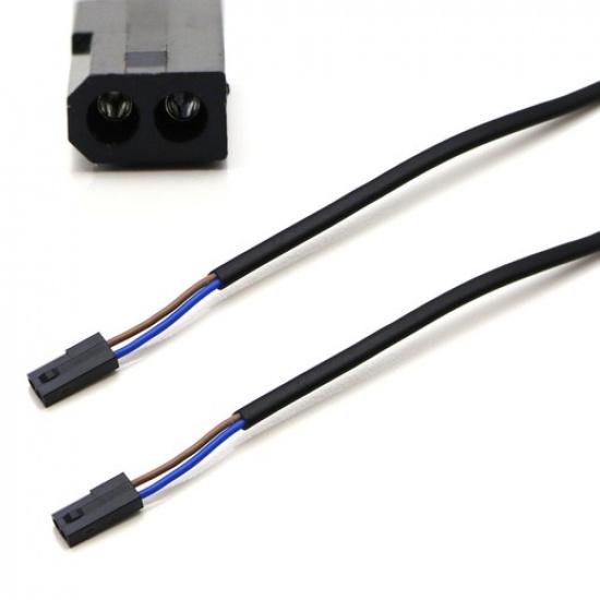 

(2) 6-Inch 2-Pin Bi-xenon Solenoid Female Pigtail Wiring Harness Sockets Wire