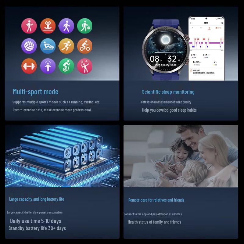 KPEP Medical Flagship Health Smartwatch (CN version)