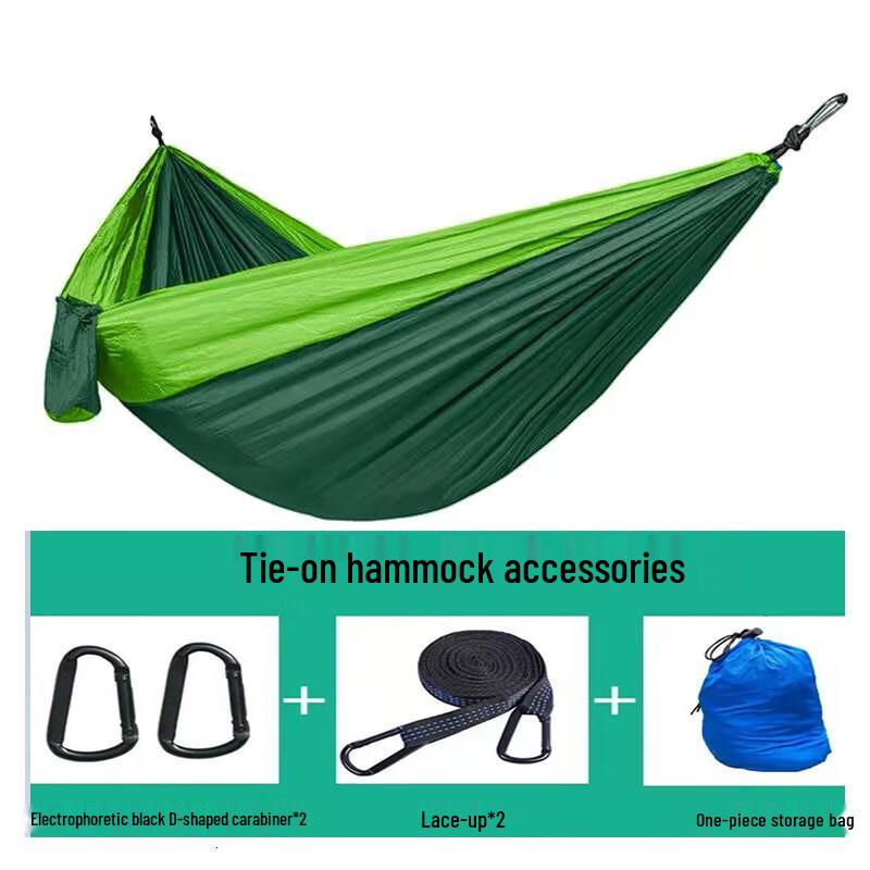 Outdoor Parachute Fabric Camping Hammock