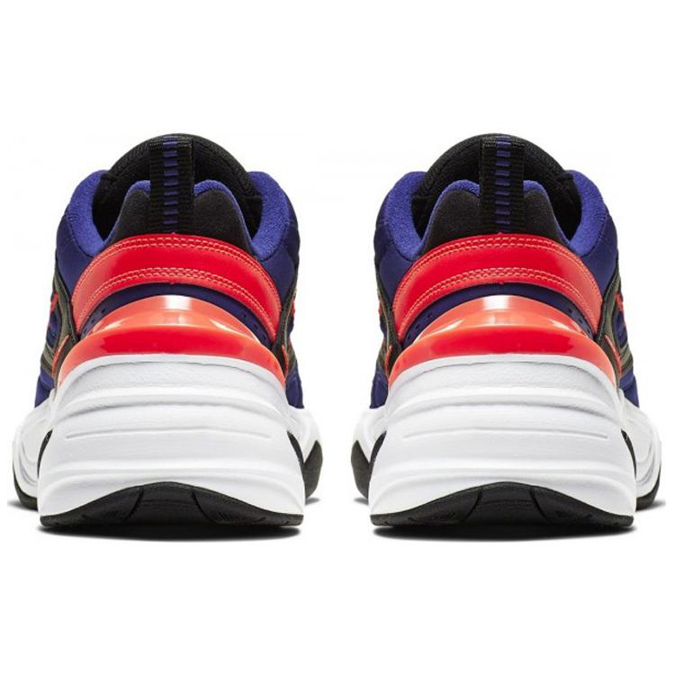 Nike M2K Tekno Schwarz Tiefes Königsblau Helles Karmesinrot AV4789-006