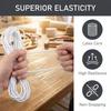 Strong Elastic Shock Cord 10M Length Latex Thread Core Stretch Cord 5mm Diameter Polypropylene Fiber Jewelry Making Thread