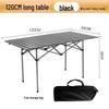 Portable Folding Picnic & Camping Table Chair Set for Outdoor & Night Market
