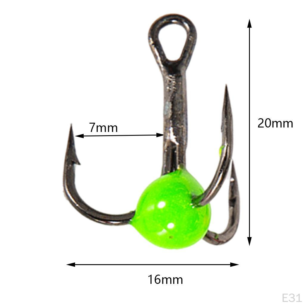 Fishing Jig Head Lead Hooks Crank Hook for Freshwater Ice Saltwater Heads