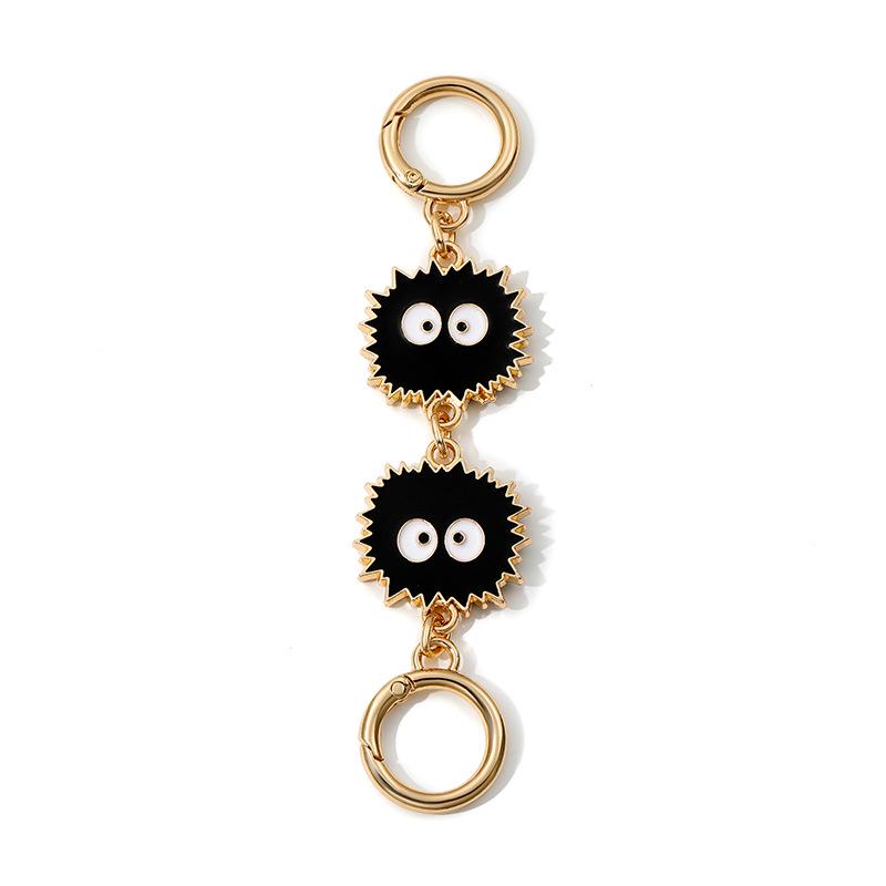 Schwarzer Rußkugel-Taschenriemen Verlängerungskette H-71: Vielseitiger Dionysus Taschen-Schulterriemen