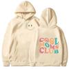 Cool Moms Club Double Sided Letter Printing Sweatshirts Men Cartoon Design Sense of Personality Fashion Long-sleeved Original