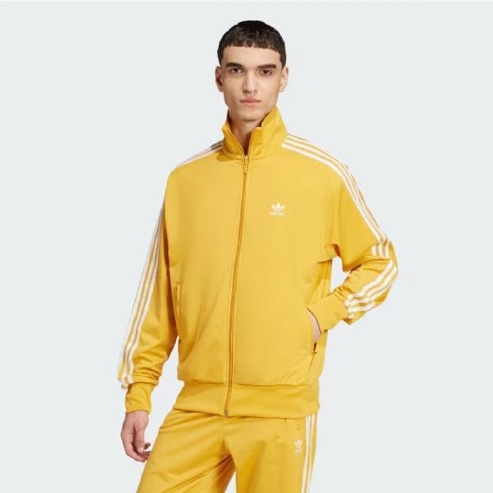 Adidas Unisex Three Stripes Training Outfit Yellow Iy8736 2XL