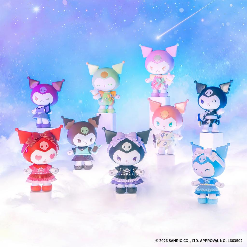 Kawaii Closet KUROMI doos bevat 9 Aanbevolen 6 jaar en ouder Sanrio Karakters [Bandai] vol.1 (1 stuks) leeftijd