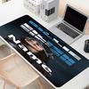 Custom Name Personalized Billie Eilish Pattern Mousepad, Laptop PC Desk Mat, Decorative Desk Mat for Home Keyboard Pad Gift