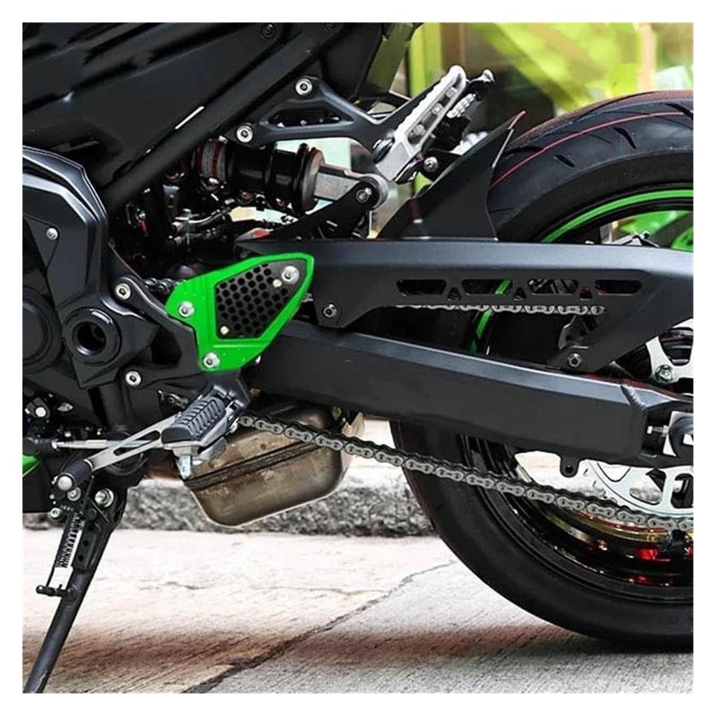 Motorcycle Foot Rest Z900 2017-2022 Motorcycle Rearset Heel Plate Guard Protector Foot Pegs Footrest Pedals Motorcycle Foot Pegs (Red)