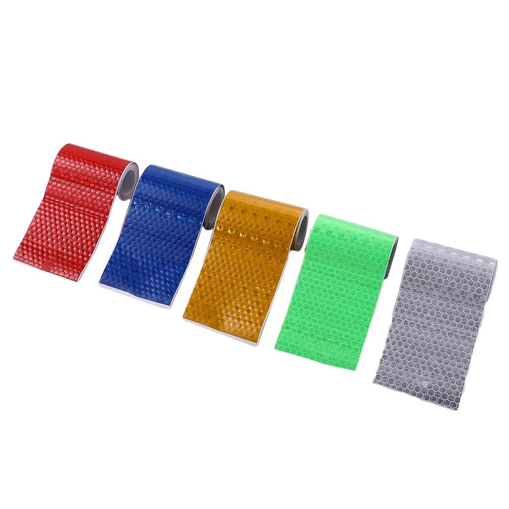 Safety Mark Car Decal Motorcycle Film Self Adhesive Reflective Strip Sticker Safety Warning Tape
