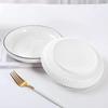 Zhaoran Yamada Japanese Bone China Deep Plates (Set of 2)