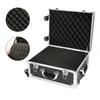 Aluminum Trolley Toolbox Shockproof Hardware Equipment Suitcase Instrument Protection Lockable Luggage Compartment