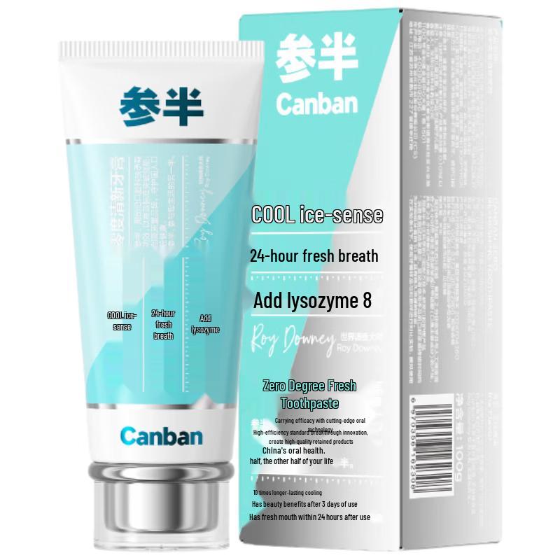 Canban Zero-Degree Fresh Fluoride Toothpaste