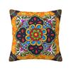 Poland Folk Floral Throw Pillow Case cm Decorative Polish Floral Art Cushion Cover Soft Polyester Pillowcase