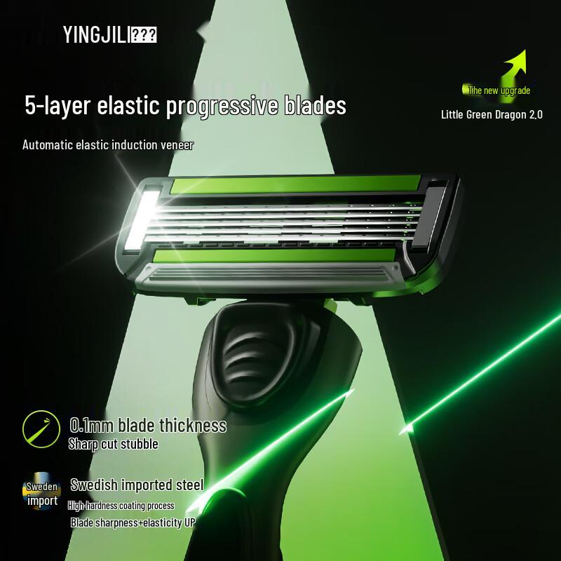 England Manual 5-Blade Razor Travel Kit