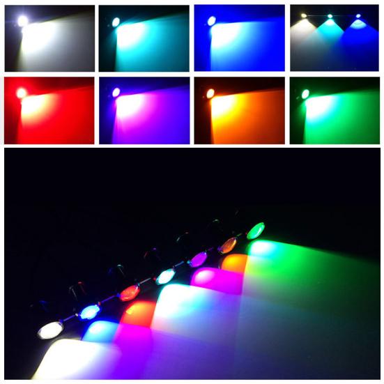 1 Pair 12V 15W Eagle Eye Auto LED Light Daytime Running Backup Car