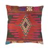Navaho Weave Turkish Ethnic Kilim Cushion Cover 40x40cm Home Decorative Printing Throw Pillow Case for Sofa Double Side