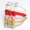 Cute Bow Headband: Spring/Summer New Threaded Fabric for Children