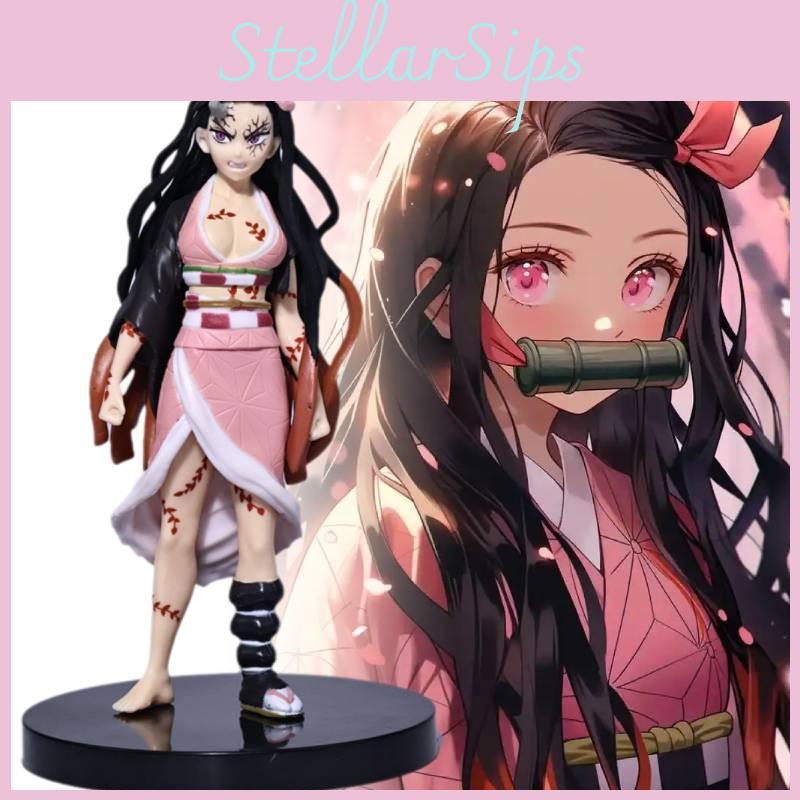 Stunning Demon Slayer Nezuko Kamado Pvc Toy Figurine Model Kit Ideal For Anime Enthusiasts