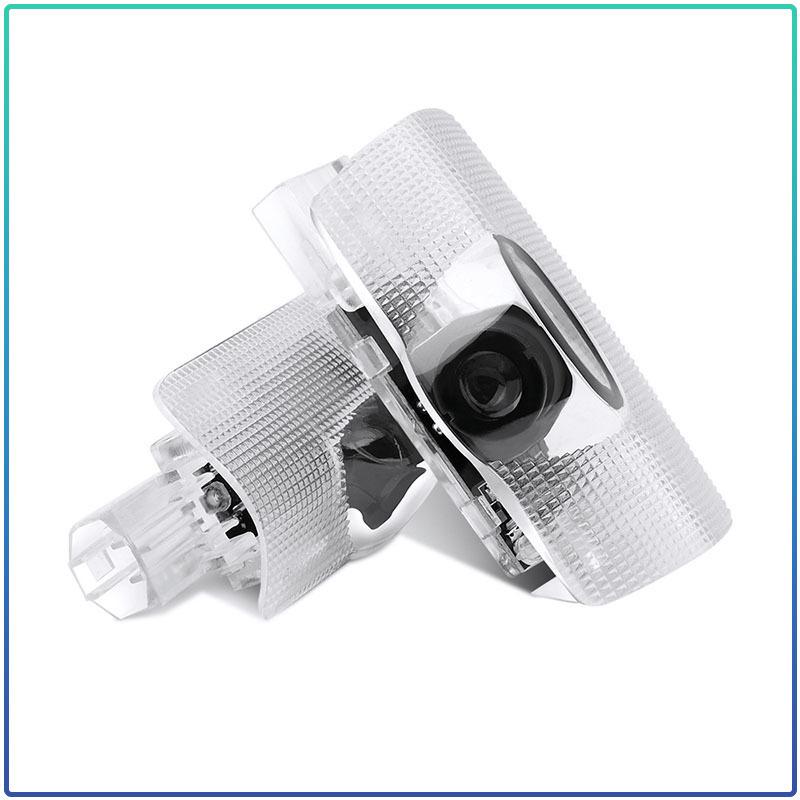 2 szt. Lampki Powitalne LED do Drzwi Samochodowych Projektor Logo Światła Duch Cienia Bezprzewodowe Lampki Drzwiowe Dla Toyota Fortuner Chr Verso Prius Hiace Yaris Trd Corolla