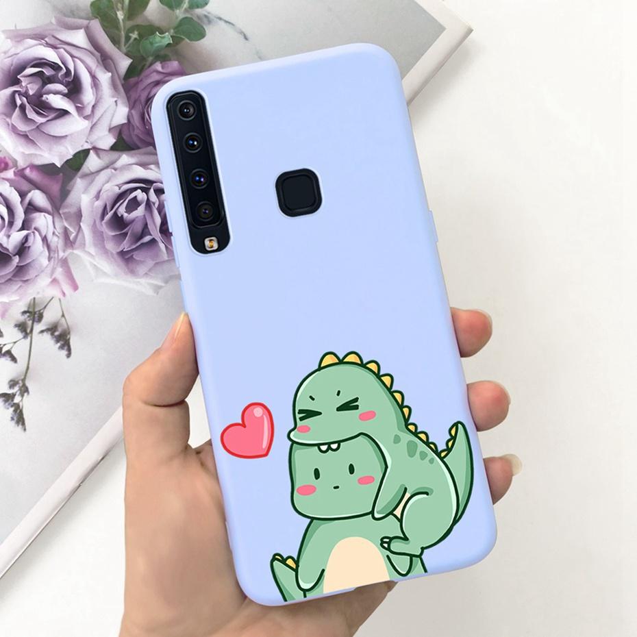 Hülle Für Samsung Galaxy A9 (2018) Niedliche Cartoon-Bonbonfarbene Weiche Silikon-Handyhüllen Für Samsung A9 2018 SM-A920F A9200 Bumper