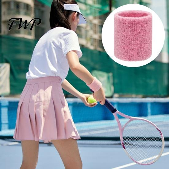 Sensitive Skin Wristband Terry Cloth Wrist Sweatband Breathable Absorbent Sports Band Men Running Women Athletic Football Volleyball Basketball Tennis