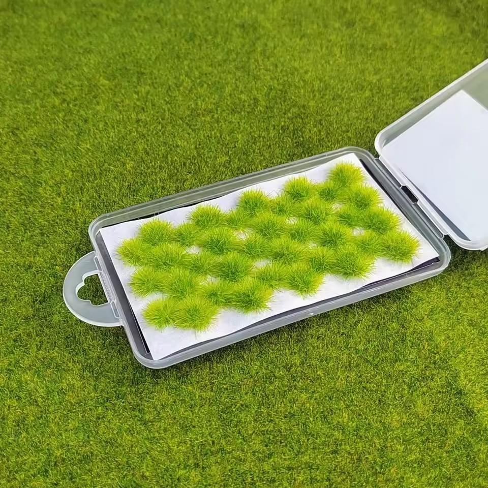 

Self-Adhesive 5Mm/8Mm Static Grass Tuft Artificial Grass Pad For Railway Layout & Wargaming Terrain Model Decoration