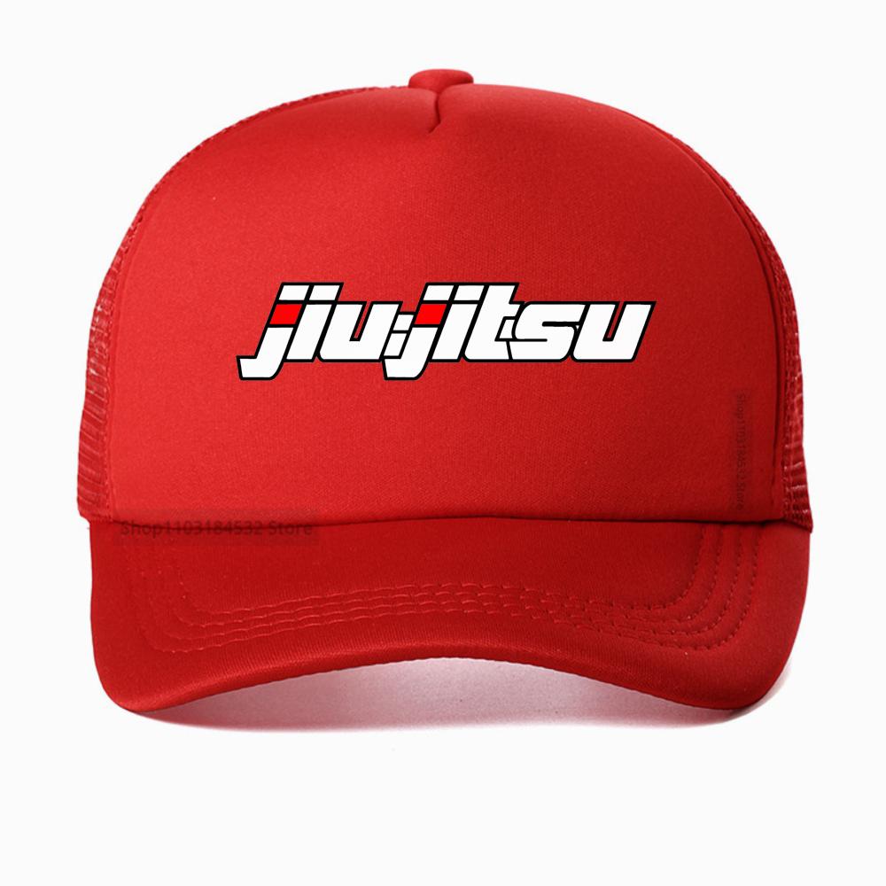Jiu Jitsu Baseball Cap Unisex Harajuku Casual Mesh Breathable Sports Hat fashion outdoor adjustable sun hats