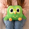 Cute Duolingo Green Owl Plush Toy Plushie of Duo The Owl Cartoon Anime Owl Doll Soft Stuffed Animal Toy Children Birthday Gift