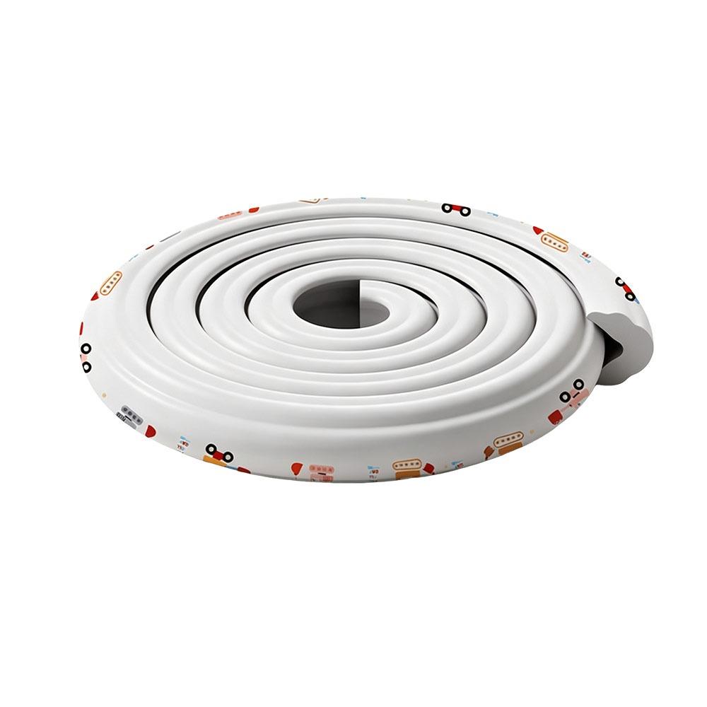 2M Desk Edge Guard Strip Soft Cartoon Table Anti Collision Cushion Thickened Self-Adhesive Wall Corner Protector For Safety