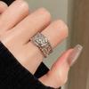 New Niche High-End Star Light Luxury Open Ring High-End Simple Inlaid Exquisite Personalized Jewelry