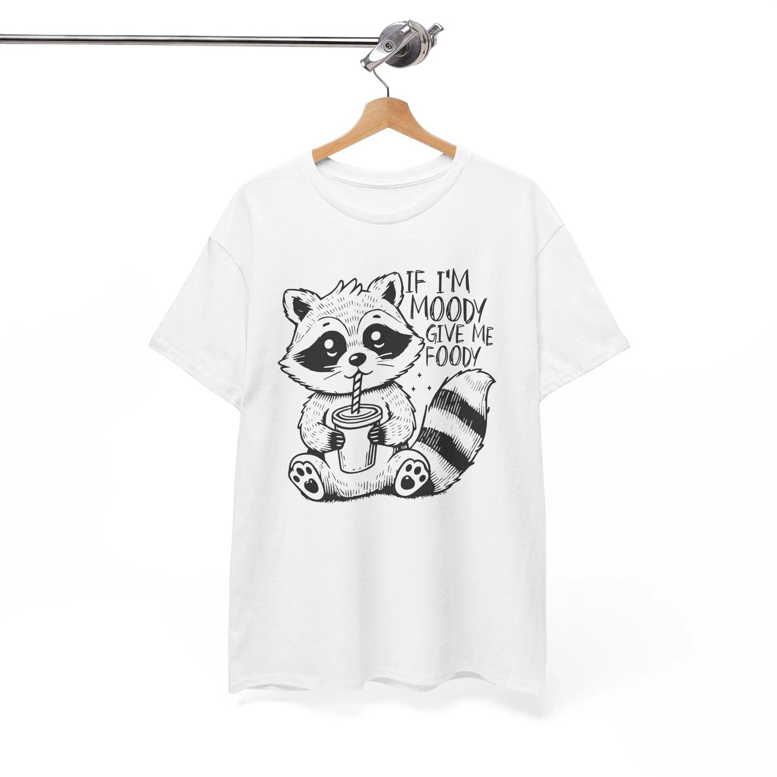 If I m Moody Give Me Foody T-Shirt | Smart & Bold Humor Tee 2XL