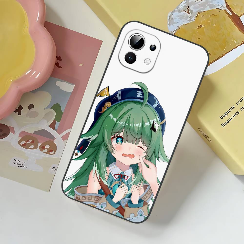 

Honkai Star Rail Huohuo Slim Black Shockproof Phone Case Snug Fit For Xiaomi 12,11,12S Ultra & Redmi Note 11,10T,9,9A,8Pro,8T,5G Redmi 9A