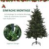 Christmas Tree Artificial Fir, 1.2 M, Incl. Stand, Diameter 85 Cm X 120 Cm, Green