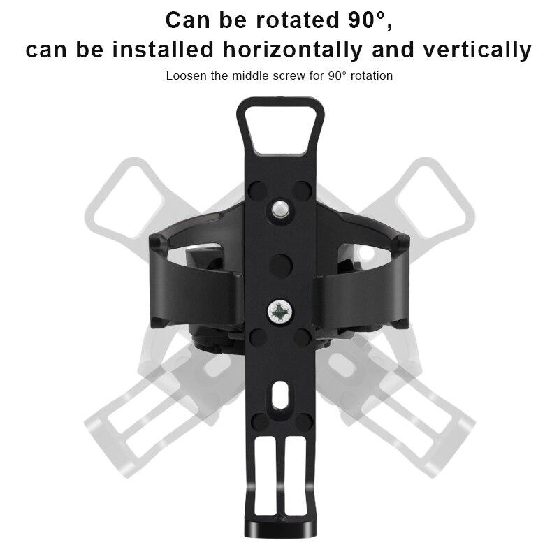 Fahrrad-Flaschenhalter, 360-Grad-Wasserflaschen-Getränkebecherhalterung, universeller Outdoor-Reit-Wasserflaschen-Getränkehalter, Fahrradzubehör