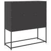 Sideboard in Black 100.5 x 39 x 107 cm Cold Rolled Steel