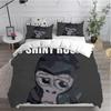 Gorilla Label Bedding Set Bedding -Cartoon Game Duvet Cover Pillowcase Single  Double Person Large Size Youth Bedroom Decoration
