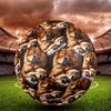 The Puppy and Cat Family Indoor Size 5 Soccer Ball Colorful Machine Stitched PVC Competition Ready Durable High-Bounce