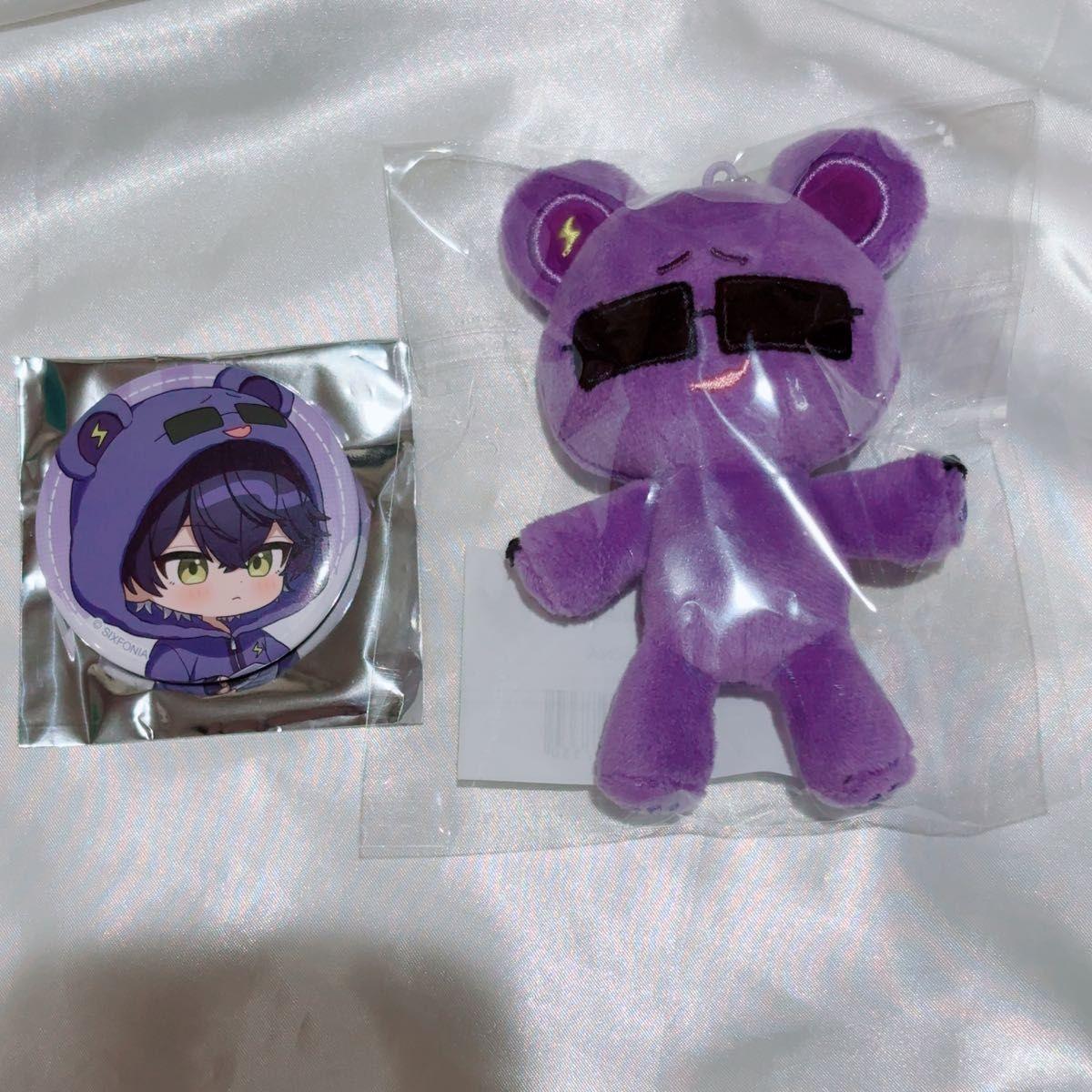 Used Stuffed toy keychain Iruma-kun can badge Iruma-kun 2-piece set