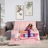 Singer E-Emilia Mernes Mp3 Music Blanket Skin friendly comfort warm soft plush blanket suitable sofa living room office bedroom