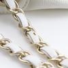 CHANEL ChainShoulder Shoulder Bag A46041 COCO Mark Double chain White lambskin Women Used