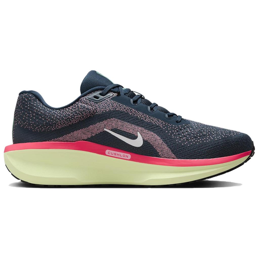 Nike Winflo 11 Lightweight Comfortable Non-Slip Durable Low-Top Casual Running Shoes Men sneaker Black Green FJ9509-403